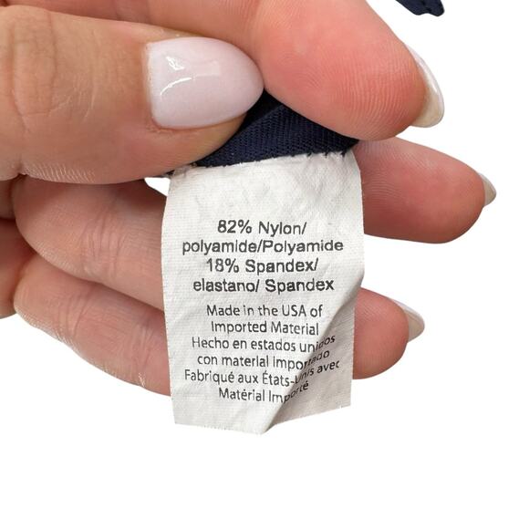 Beyond Yoga Navy & Metallic Gold High Waist Alloy Ombre Full Length Leggings - Picture 9 of 10